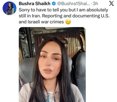 @𝐍𝐢𝐨𝐡 𝐁𝐞𝐫𝐠 🇮🇷 ✡︎: Reminder:

Bushrat is a single bother to 3 children yet instead of actually raising them she's been in Iran for 2 weeks doing IRGC propaganda lol