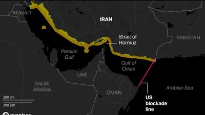 @Open Source Intel: Pentagon: The U.S. naval blockade in the Gulf of Oman has cost Iran $4.8 billion in oil revenue. More than 30 tankers are stranded at sea, dozens of ships turned away since mid-April. Some shipments a