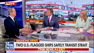 @Open Source Intel: Sec Scott Bessent on Iran: 

"They are trying to cut off international freedom of navigation through the Strait of Hormuz, and the U.S. is opening that up. This is a humanitarian effort... It's not on