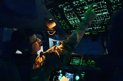@Open Source Intel: U.S. Central Command (CENTCOM):

"U.S. Air Force C-17 Globemaster III crews provide heavy-lift capabilities for U.S. forces in the U.S. Central Command area of responsibility. The C-17 is able to rapi