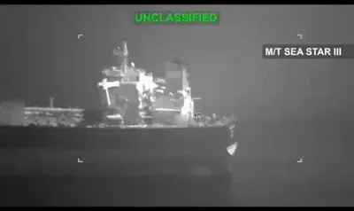 @Visegrád 24: U.S. forces disabled two Iranian tankers, Sea Star III and Sevda, after the vessels attempted to breach the American naval blockade and enter an Iranian port.

According to the U.S. military, an F/A-1