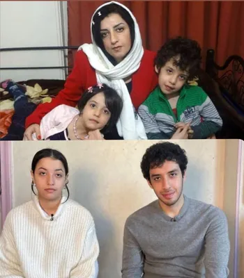 نگرانی برای بچه‌های نarges Mohammadi. مادرشان بیشتر عمرشان را در زندان سپری کرده و اکنون رژیم آنها را به کم کم کشته است.
در قرن بیستم، افرادی که سلاح دارند، یک زن با کلمات را از دیگران ترسانند.
