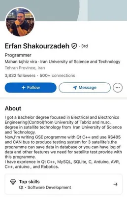 @𝐍𝐢𝐨𝐡 𝐁𝐞𝐫𝐠 🇮🇷 ✡︎: The regime in Iran executed Erfan Shakourzadeh this morning after months of torturing him into a false confession.

This is the reality of the islamic republic.

The young, bright and talented are wip