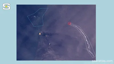 @Open Source Intel: A large oil tanker in the Strait of Hormuz appears to be leaking oil after a possible strike. Satellite imagery also shows heavy small speedboat activity nearby.

@SoarAtlas