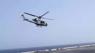 @U.S. Central Command: Earlier today in the Gulf of Oman, U.S. Marines from the 31st Marine Expeditionary Unit boarded M/T Celestial Sea, an Iranian-flagged commercial oil tanker suspected of attempting to violate the U.S. 
