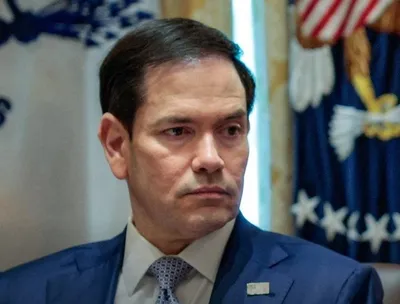 @✡︎𝐋𝐢𝐯𝐞𝐈𝐫𝐚𝐧𝐍𝐞𝐰𝐬🇮🇷🇮🇱: ⚡🇺🇸🦀☢️U.S. Secretary of State Marco Rubio emphasized during a White House cabinet meeting that the terrorist regime of the Islamic Republic must never acquire nuclear weapons and stated that recent