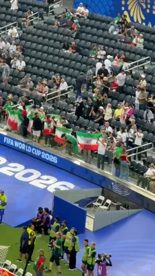 این سال رژیم تروریستی جمهوری اسلامی با حضار اجرام سپاه پاسداران و افراد امنیتی مخفی دربیان به عنوان مشاهده کنندگان عادی سالن‌های جام ملت‌های جهان ۲۰۲۶ را سیل کرده است.