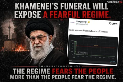 در حالی که رژیم اسلامی در ایران آماده مراسم دفن دикتاتور اسلامی آیت‌الله خامنه‌ای شده است، رژیم ضعیف‌شده نیز با ترس و ناپایداری افزایش یافته است. اوایل اینترنت را در سراسر کشور قطع کرده است.