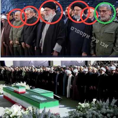 @✡︎𝐋𝐢𝐯𝐞𝐈𝐫𝐚𝐧𝐍𝐞𝐰𝐬🇮🇷🇮🇱: ⚡🇮🇱🦀Comparison of Qasem Soleimani's Ceremony in 2020 and Ali Khamenei's Burial in 2026/The published images from Tehran compare Qasem Soleimani's ceremony in 2020 with Ali Khamenei's burial ceremon