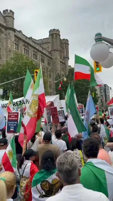 @✡︎𝐋𝐢𝐯𝐞𝐈𝐫𝐚𝐧𝐍𝐞𝐰𝐬🇮🇷🇮🇱: ⚡🇨🇦🇺🇸👑 Massive Gathering of Patriotic and Monarchist Iranians in Front of the U.S. Embassy in Ottawa/On the occasion of Ali Khamenei's burial ceremony, tens of thousands of patriotic and monarchi