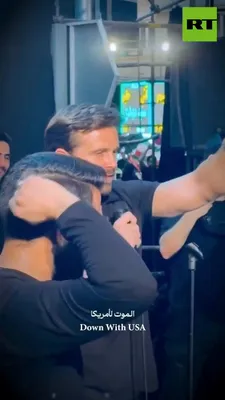 @Open Source Intel: American pro Palestine, pro IRGC activist and communist Jackson Hinkle took center stage in Tehran, leading chants in Revolutionary Square while holding a revenge flag.

“Down with the USA… Down with 