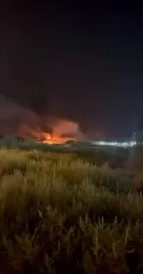 @Open Source Intel: Footage shows the aftermath of U.S. airstrikes against Omidiyeh Airport, Khuzestan Province of Iran.