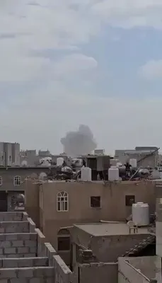 @Open Source Intel: Several parts of Sana'a International Airport were struck in Saudi airstrikes. The Houthi military spokesman warned the strikes "will not go unanswered."
