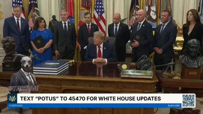 @✡︎𝐋𝐢𝐯𝐞𝐈𝐫𝐚𝐧𝐍𝐞𝐰𝐬🇮🇷🇮🇱: ⚡🇺🇸🦀
President Trump: Tonight we will attack and destroy the terrorist regime of the Islamic Republic's capability in the Strait of Hormuz/President Trump said from the Oval Office of the White Hou