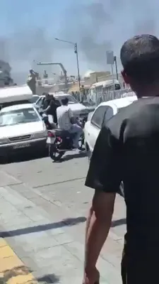 @Open Source Intel: WILD: A major fire erupted inside Mashhad’s Imam Reza Shrine complex, where Irans supreme leader Ali Khamenei was buried.

Iranian authorities say the blaze began at an asphalt workshop at the complex