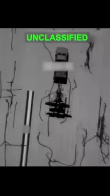 @Babak Taghvaee - The Crisis Watch: BREAKING: CENTCOM has released footage showing the destruction of an Iranian Air Force Kaman-99 one-way attack drone while it was being towed along the runway at the 10th Tactical Fighter Base in Chab