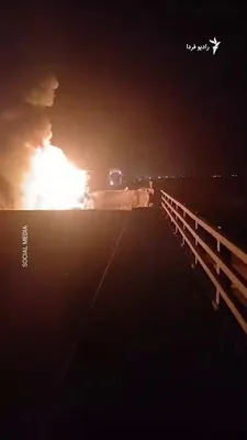 @RadioFarda‌|‌راديو فردا: خبرگزاری صدا و سیمای جمهوری اسلامی از وقوع انفجارهایی در بوشهر، بندرعباس، قشم و اهواز خبر داده است.

همچنین دو خبرگزاری نیمه‌رسمی فارس و تسنیم، هر دو نزدیک به سپاه پاسداران می‌گویند فرودگاه ایرانشهر د