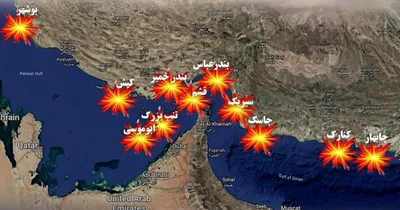 @✡︎𝐋𝐢𝐯𝐞𝐈𝐫𝐚𝐧𝐍𝐞𝐰𝐬🇮🇷🇮🇱: 🚨🇺🇸🦀CENTCOM: Iran's southern coastline has been subjected to extensive attacks over the past 6 nights / According to reports, since the start of the new round of clashes in the Strait of Hormuz, t