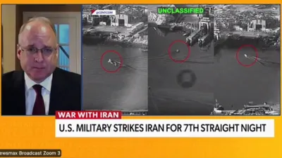@Goldie Ghamari | گلسا قمری 🇮🇷: Pleased to join @NEWSMAX this morning to talk about the ongoing strikes by the United States against the IRGC.

Here's a short preview.

The message from the Iranian people is clear: Mr. Trump, do not