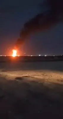 @✡︎𝐋𝐢𝐯𝐞𝐈𝐫𝐚𝐧𝐍𝐞𝐰𝐬🇮🇷🇮🇱: 🚨🇺🇸🦀  
US strikes targeted an ammunition depot and gas transmission network in Zahedan/Initial reports indicate that minutes ago, US airstrikes targeted an ammunition depot affiliated with the ter