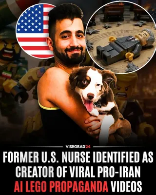 @Visegrád 24: Mahdi Hemmat, a former neonatal transport nurse at Aurora Sinai Medical Center in Milwaukee who describes himself as an Iranian-American, has been identified as the creator of viral AI-generated LEGO-