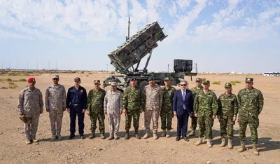 @Babak Taghvaee - The Crisis Watch: According to the Greek Ministry of Defence, the Houthi proxies of the IRGC Quds Force also launched ballistic missiles at Yanbu, Saudi Arabia. A Hellenic Air Force Patriot PAC-3 air defense battery pr