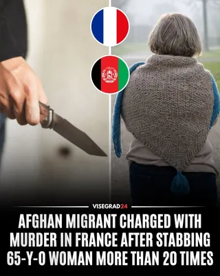 @Visegrád 24: A 29-year-old Afghan asylum seeker has been charged with murder after stabbing a 65-year-old Chinese woman around 20 times in an apartment in Béthune, northern France.

The victim's body was discovere