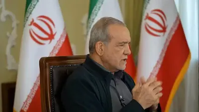 @Open Source Intel: Iranian President Masoud Pezeshkian:

They expected the country to collapse under the pressure. Now they're surprised in their own analyses that it hasn't.

Sanctions are a reality. When we can't sell