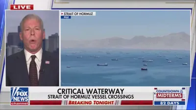 @✡︎𝐋𝐢𝐯𝐞𝐈𝐫𝐚𝐧𝐍𝐞𝐰𝐬🇮🇷🇮🇱: ⚡🇺🇸🦀
وزیر انرژی آمریکا: توان رژیم جمهوری اسلامی برای ایجاد اخلال در تنگه هرمز رو به کاهش است
کریستوفر رایت، وزیر انرژی ایالات متحده، در گفت‌وگو با فاکس‌نیوز و در پاسخ به پرسشی درباره کنترل آمریکا ب