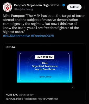 @Goldie Ghamari | گلسا قمری 🇮🇷: Dear @marklevinshow,

I have so much respect for you and I am so grateful that you have been an unwavering voice for Iranians fighting for freedom and democracy against the terrorist Islamic Regime.

