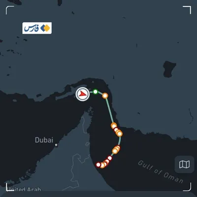@✡︎𝐋𝐢𝐯𝐞𝐈𝐫𝐚𝐧𝐍𝐞𝐰𝐬🇮🇷🇮🇱: 🚨🇦🇪🦀
خبرگزاری فارس وابسته به رژیم تروریستی جمهوری اسلامی مدعی شد یک نفتکش متعلق به شرکتی اماراتی هنگام عبور از تنگه هرمز در نزدیکی جزیره قشم، به دلیل حرکت در مسیری مغایر با مسیر تعیین‌شده از سوی ر