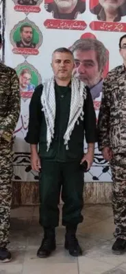 @✡︎𝐋𝐢𝐯𝐞𝐈𝐫𝐚𝐧𝐍𝐞𝐰𝐬🇮🇷🇮🇱: 🚨🦀 
قاتل مردم نورآباد ممسنی در ۱۸ و ۱۹ دی انقلاب شیروخورشید 

مزدور تروریست رضا شفیعی 
پاسدار سپاه در کازرون و فرمانده بسیج  در سیف‌آباد

+ حضور مسلحانه در تمام تظاهرات بخصوص مهسا امینی و ۱۸ ۱۹ دی 
