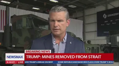 @✡︎𝐋𝐢𝐯𝐞𝐈𝐫𝐚𝐧𝐍𝐞𝐰𝐬🇮🇷🇮🇱: 🚨🇺🇸🦀  
Pete Hegseth: Military strike option in the Strait of Hormuz and around Iran remains on the table  
Pete Hegseth, the U.S. Secretary of War, warned the terrorist regime of the Islamic Repub