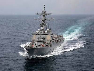@Babak Taghvaee - The Crisis Watch: BREAKING: The IRGC Navy claims that it has successfully targeted the USS Delbert D. Black (DDG-119), an Arleigh Burke-class Flight IIA guided-missile destroyer, and the USS John Paul Jones (DDG-53), a