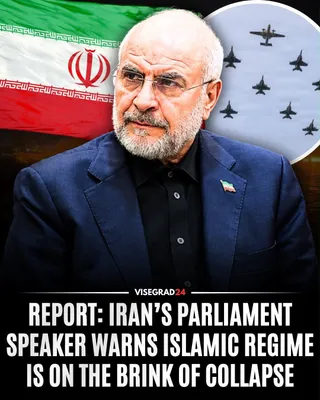 @Visegrád 24: Iranian Parliament Speaker Mohammad Bagher Ghalibaf has reportedly admitted in closed-door conversations that Iran is in a desperate situation, saying U.S. economic pressure is working, the currency i