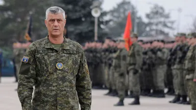 @Visegrád 24: BREAKING:

A special court in The Hague has sentenced former Kosovo president Hashim Thaçi to 25 years for war crimes and crimes against humanity

Thaçi was a central figure in Kosovo’s independence a