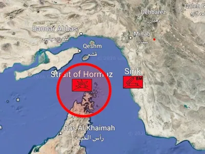 Several large explosions have been heard in Sirik, southern Iran, and in the Strait of Hormuz. Local sources are reporting “a serious naval conflict” tonight, with at least one vessel being…