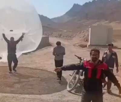 In a masterful move, the guards of a company went out armed with Breno [machine guns] and shot down a weather balloon, then called the IRGC and said we shot down an American drone, come give…