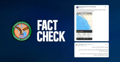 Following Iranian state media reports that a U.S. Navy MH-60R crashed in the Red Sea, CENTCOM says the claim is false and all U.S. aircraft and personnel in the Middle East are safe. Source…