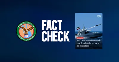CLAIM: Earlier today, a general from Iran's Islamic Revolutionary Guard Corps claimed in media reports that "the Strait of Hormuz is closed" and his country has "full control over it." This is…
