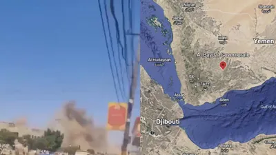 Multiple airstrikes reportedly hit Houthi positions and missile launchers across Al-Bayda Governorate. Strikes targeted sites in Al-Zahir, around Al-Bayda city, Mukayras, Al-Aryal and the Al-Kur…