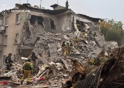 15 Ukrainian civilians have been killed in a Russian airstrike on a residential building in Zaporizhzhia. 3 of them are children. Several people are still believed to be missing under the…