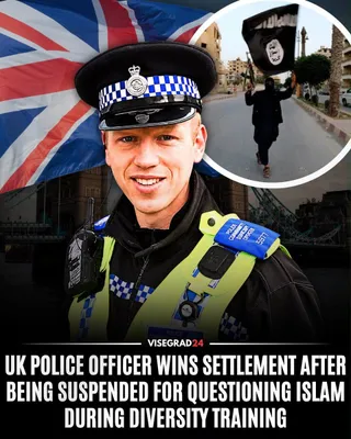 UK Christian Police Community Support Officer Luke Salmons, 46, has received a confidential settlement from North Yorkshire Police after being suspended for questioning claims that Islam is a…