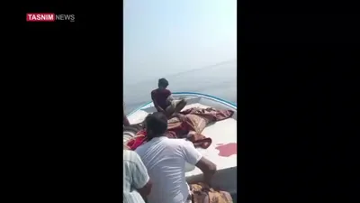 Three Iranian fishermen were wounded by a U.S. drone at sea off the city of Sirik, Iran's Tasnim news agency reports. Earlier in the day, Reuters reported that Tehran has begun deploying civilian…