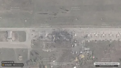 This is a huge victory for the Ukrainian Military! We have now a satellite image showing aftermath of Neptune cruise missile strike of the Ukrainian Navy at Borisoglebsk Air Base of the…