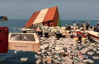 iPhone 18 from the Sunken Ship in the Strait of Hormuz; Warning About Scams Involving Alleged Cargo Following the release of images of floating containers from the sunken ship "GFS Pride" in…