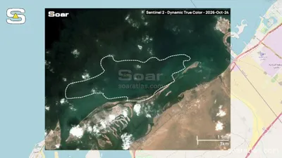 Oil Pollution in the Persian Gulf Following IRGC Terrorist Attack; Umm Al Quwain Beaches Closed! Satellite images show the spread of oil slicks toward the Umm Al Quwain coast in the…