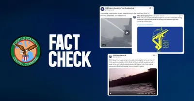 CLAIM: Over recent days and weeks, Iranian-controlled media have reported Iranian claims that commercial vessels are hitting sea mines while transiting the Strait of Hormuz. These claims are FALSE.